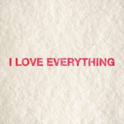 I Love Everything Poster