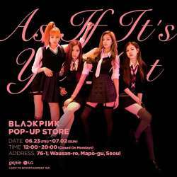 AS IF ITS YOUR LAST - BLACKPINK Poster
