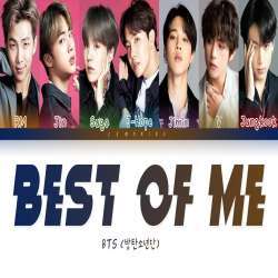 Best of Me - BTS- Poster